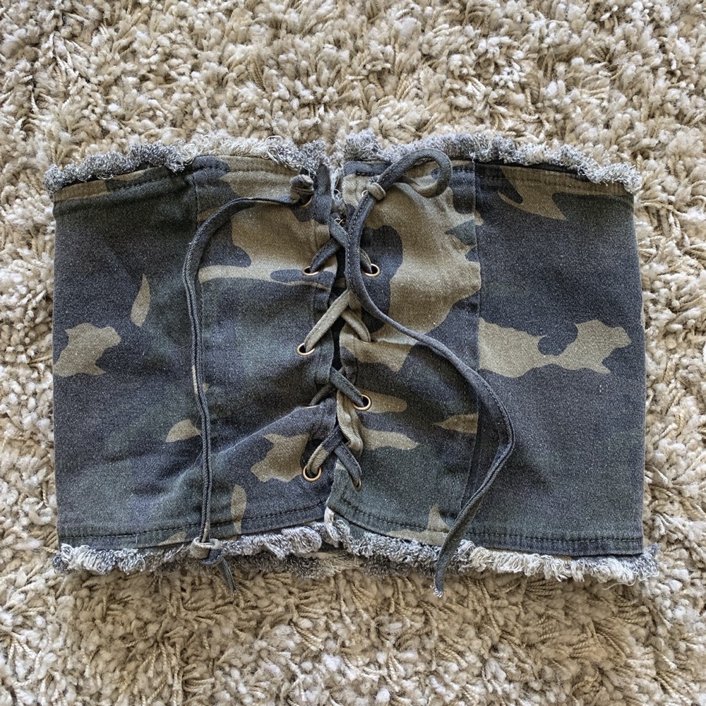 Camo Corset Belt from Sorella Boutique !